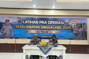 Polda Sumbar rampungkan persiapan Operasi Singgalang 2025