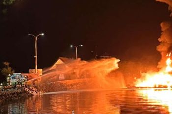 Kebakaran kapal di dermaga Ancol tewaskan satu orang
