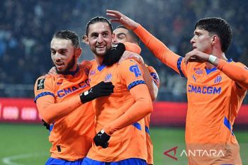 Kalahkan Angers 2-0, Marseille kokoh di peringkat kedua Ligue 1