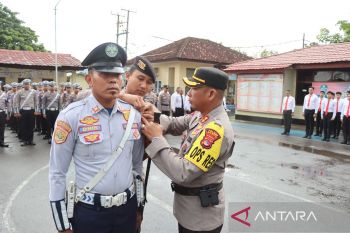 Polres Dompu gelar apel pasukan operasi keselamatan Rinjani 2025
