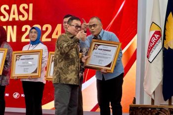 ANTARA terima penghargaan partisipasi dukungan sosialisasi Pemilu 2024