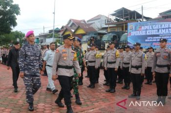 Polres Baubau terjunkan 39 personel Operasi Keselamatan Anoa 2025