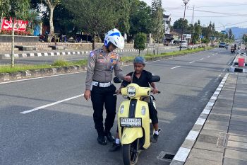 Hari Pertama Operasi Singgalang, Polisi tindak 54 pengendara di Pasaman