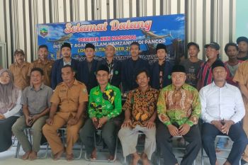 KKN Nasional IAIH Pancor digelar di Desa Subur Makmur Kalimantan Selatan