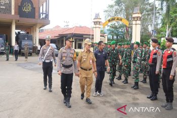 Polres HSU gelar apel pasukan Operasi Keselamatan Intan 2025