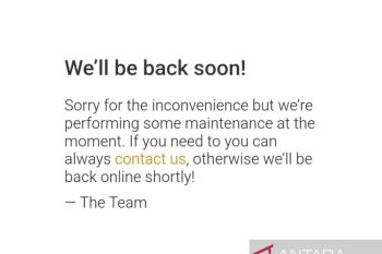 Diretas, website Disdikcapil Sumbar diblokir sementara