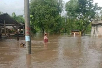Alhamdulillah!! Banjir di Lombok Tengah mulai surut
