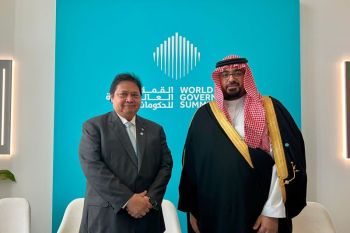 Menko Airlangga harap volume perdagangan RI-Arab Saudi meningkat