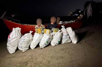 Tim gabungan gagalkan penyelundupan 135 kilogram sabu-sabu di Aceh