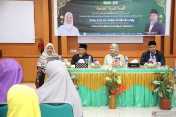 Kuliah umum di UMMAT hadirkan Profesor Nahla Shabri, perempuan berpengaruh di dunia