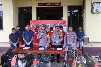 Polres Jayawijaya ekspose kasus jaringan curanmor