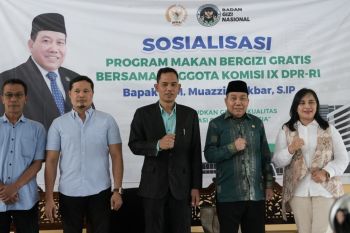 DPR dan Badan Gizi Nasional sosialisasi MBG di Lombok Timur