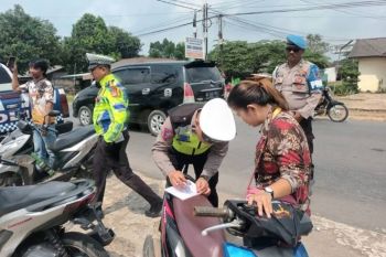 Polda Lampung catat 2.153 pelanggaran selama tiga hari Operasi Krakatau