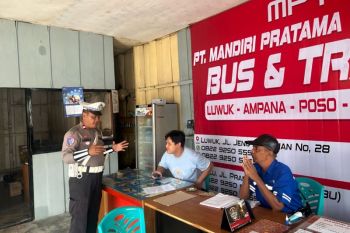 Polres-Banggai cek kelayakan angkutan umum
