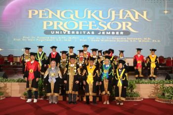 Rektor Unej targetkan miliki 100 profesor sebelum 2028