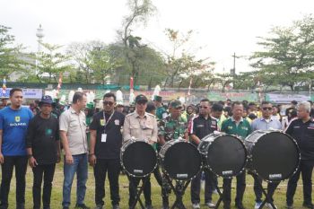 Bupati Sergai buka Open Sergai Marching Band 2025