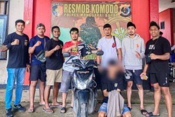 Polres Mabar tangkap seorang buronan pelaku curanmor di Labuan Bajo