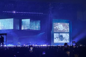 Linkin Park buka konser Jakarta dengan "Somewhere I Belong"