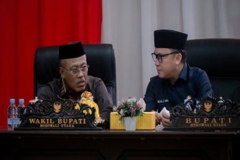 Calon Bupati-Wakil Bupati Morut dinyatakan sehat ikut pelantikan