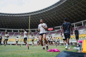 Dewa United gelar latihan di Banten International Stadium