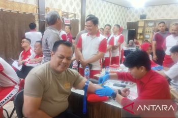 Polres Pasaman lakukan 'medical cek up' jaga kebugaran personel