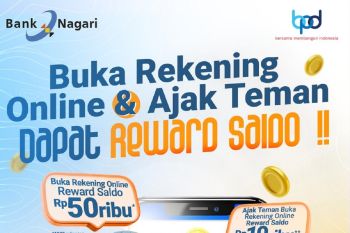 Buka Rekening Online di Aplikasi Ollin by Nagari Dapat Reward Saldo