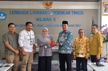 UIN Mahmud Yunus Batusangkar Kunjungi LLDIKTI Wilayah X Bahas Blended Learning System Program Pascasarjana