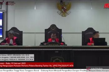 Tim PPHP benih jagung di Distanbun NTB tetap divonis empat tahun penjara