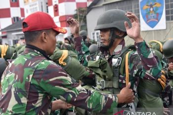Kopasga gelar latihan terjun penyegaran untuk asah kemampuan tempur