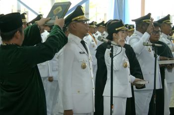 Rahmat Mirzani Djausal-Jihan Nurlela resmi dilantik jadi Gubernur-Wakil Gubernur Lampung