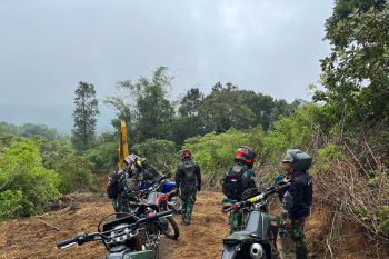 Dansatgas TMMD Kodim 0304 Agam tinjau titik nol pembangunan jalan