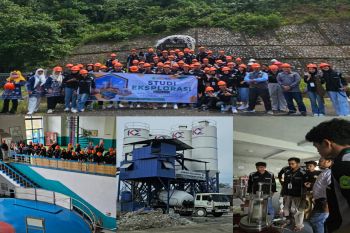 Mahasiswa teknik sipil UMPR laksanakan studi eksplorasi industri di Kalsel