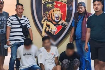 Polres OKU  ungkap kasus perampokan bersenjata api