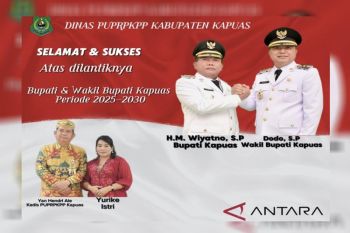 Selamat atas pelantikan Bupati dan Wakil Bupati Kapuas