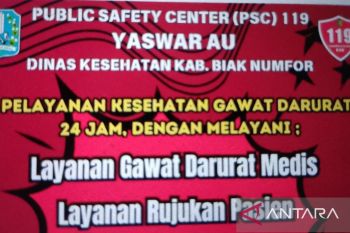Dinkes Biak sediakan layanan kesehatan bergerak PSC 119