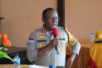Kapolres Jayapura imbau masyarakat menjaga kondusivitas jelang putusan MK