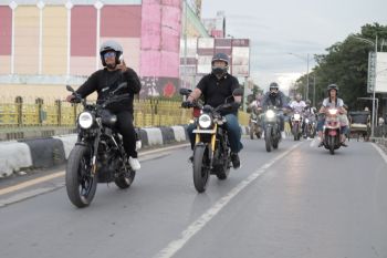 Yamaha Sinergi Ride bersama komunitas motor Kalselteng