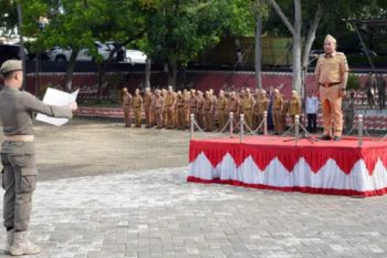 Pimpin apel perdana, Wabup M. Syaiful ajak ASN kerja dengan hati