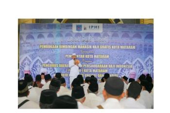 Sebanyak 739 calon haji di Mataram dapat bimbingan manasik gratis
