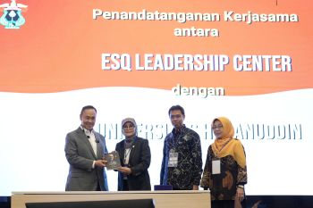 Unhas dan ESQ kolaborasi tingkatkan nilai kepemimpinan berintegritas