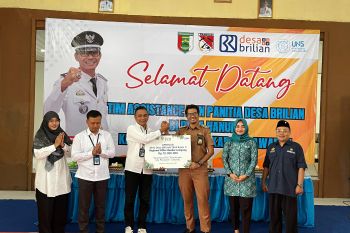 Desa Hanura masuk Top 15 Desa BRILian 2024