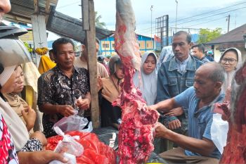 Harga daging meugang di Abdya tembus Rp220 ribu per kilogram