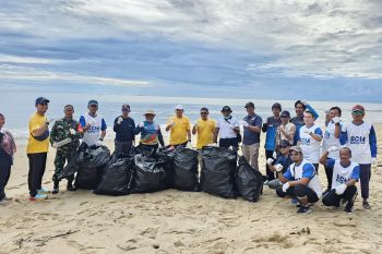 PT Pertamina EP Bunyu Field Gelar Aksi Bersih-Bersih Pantai dari Sampah Plastik