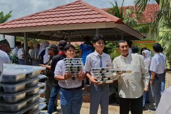 Jumlah total belanja harian MBG Lampung Rp191,59 juta hingga Januari