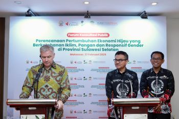 Pemprov Sulsel komitmen terapkan ekonomi hijau dari berbagai aspek