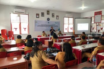 BPJamsostek edukasi jaminan perlindungan guru di Minsel dan Mitra
