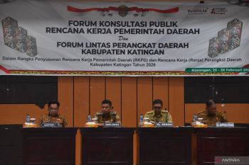 Pemkab Katingan bahas prioritas pembangunan daerah lewat RKPD 2026