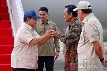 Presiden tiba di Yogyakarta, lanjutkan perjalanan ke Akmil Magelang