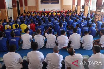 Lapas Padang dan narapidana gelar makan Bersama sambut Ramadhan