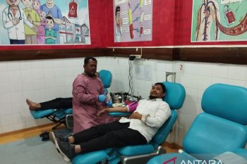 PMI Banda Aceh safari donor darah ke masjid dan warkop selama Ramadhan